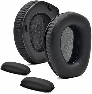 Ear Pads Replacement Earpads Headband Cushion Pads for Sennheiser HDR RS165 RS175 HDR165 HDR175 Headphones (Ear Pads + Headband Pads)