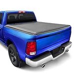 Tyger Auto T1 Soft Roll-up Truck Bed Tonneau Cover Compatible with 2009-2018 Dodge Ram 1500; 2010-2023 2500 3500; 2019-2023 Classic | 6'4" (76") Bed | TG-BC1D9014