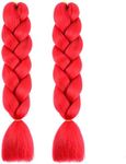 (2 Pack) 24"Ombre Jumbo Braiding Ha