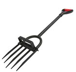 Spading Fork Garden Fork Border Fork Long Handled Digging Fork Traditional Stainless Steel Border Fork Compost Fork