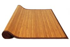 BAMBOO GREENS Bamboo Plain Floor Mat (Brown, Bamboo, 180x60 cm)