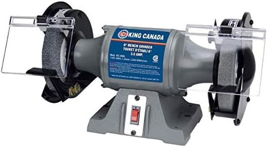 King Canada KC-690 Bench Grinder-Slim Line Series, 6-Inch
