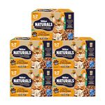 Webbox Naturals Complete Adult Wet Cat Food, 60 x Meat & Fish in Jelly Variety Pack - Made with Natural Ingredients and No Nasties (60 x 100g Pouches)