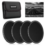 Neewer 77mm Infrared Filter Set, 4 Pack IR720/IR760/IR850/IR950 X-Ray IR Filters Kit with Carrying Pouch Cleaning Cloth, Compatible with Canon Nikon Sony Panasonic Fuji Kodak IR Supported DSLR Camera