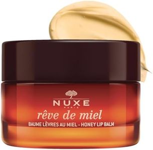 NUXE Ultra Nourishing Lip Balm with Honey - 100% Natural Organic Moisturizer for Cracked & Dry Lips With Shea Butter & Vitamin E, 0.52 oz