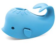 Baby Bathtub Faucet Cover,Bath Faucet Cover for Kids,Baby Bath Spout Cover,Soft Silicone Bathtub Faucet Safety Toys,Blue Whale,Universal Fit,Make Your Baby's Bath Time Fun and Love It