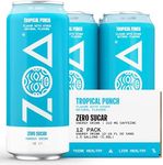 ZOA Zero Sugar Energy Drinks, Tropi