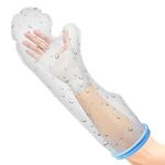 Waterproof Cast Cover Arm Kids, Teen Short Arm Cast Protector for Shower, Shower Sleeve for Arm Cast Bag, Arm Cover for Showering After Surgery Comfortable Watertight Seal Reusable