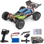 GoolRC Wltoys RC Car Remote Control Car XKS 144001 RC Car 60km/h High Speed 1/14 2.4GHz RC Buggy 4WD Racing Off-Road RTR Drift Car for Kids & Adults (Green)