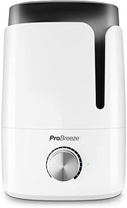Pro Breeze® Premium 3.5L Ultrasonic Cool Mist Humidifier - Large Water Tank Capacity with Built in Aroma Diffuser Tray & Auto Shut-Off
