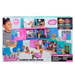 L.O.L. Surprise! Fashion Show House Playset with 40+ Surprises, Including Exclusive Girl & Boy Dolls, 3 Feet Wide, 7 Play Areas, Holiday Toys, Great Gift for Kids Ages 4 5 6+ Years Old & Collectors