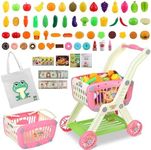 Kids Shopping Cart - 2 in 1 Toy Sho