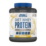 Applied Nutrition Diet Whey - High Protein Powder Supplement, Low Carb & Sugar, for Weight Management with CLA, L Carnitine, Green Tea (1.8kg - 72 Servings) (Banana Milkshake)