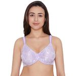 Wacoal Women’s Awareness| Non Padded | Wired |Full Cup| Comfort Strap |Everyday Wear | Plus Size | Full Support Bra - Purple(34DDD)