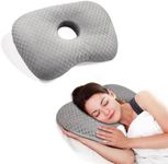 Ear Piercing Pillow with an Ear Hol