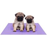 AMORITE Pet Mat ( Small )| Waterproof Reusable Washable Pee Pads| for All Pet | Size - 70 x 50 cm ( Violet)