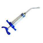 CJ farms Oral Feeding Syringe | Transparent | Luer Lock | for Veterinary Use (30ml)