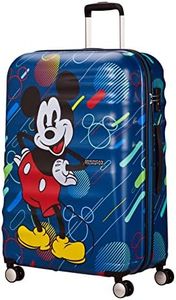 American Tourister Wavebreaker Disney - Spinner, Multicolour (Mickey Future Pop), S(55 cm - 36 L), Spinner