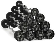 Titan Fitness 20 LB-110 LB Rubber E