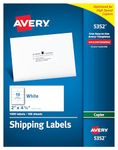 Avery 5352 Self-Adhesive Address Labels for copiers, White, 2 x 4-1/4, 1000/box