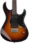 Yamaha Pacifica PAC120H TBS Solid-Body Electric Guitar, Tobacco Sunburst