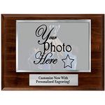 Crown Awards Photo Frame Plaque - 10x8 Customized Photo Plaque Award with Your Own Engraving, Great Coach Gift, Team Gift Prime