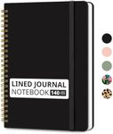 Lined Spiral Journal Notebook for W