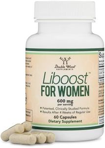 Libido Booster for Women - Liboost (Damiana Leaf Extract) is Patented and Clinically Studied Libido Support for Women (Fast Acting - Clinical Results in just 4 Weeks of Daily Use) by Double Wood