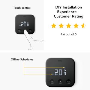 tado Smart Thermostat Starter Kit – Wireless Heating Control