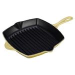 Le Creuset Enameled Cast-Iron 10-1/4-Inch Square Skillet Grill, Soleil