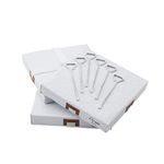 Champion Sports M350 Foam Filled Quilted Cover Base, Set of 3, 15" x 15" x 2", White