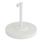 California Umbrella Steel Umbrella Base, White