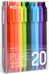 Kaco PURE Colored Gel Pens 0.5mm 20