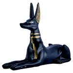 DEQUERA™ > Egyptian god Anubis Made with Resin (Gold)