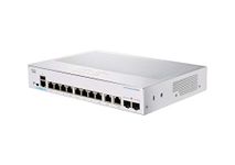 CISCO DESIGNED Business CBS350-8FP-E-2G Managed Switch | 8 Port GE | Full PoE | Ext PS | 2x1G Combo | Limited Lifetime Protection (CBS350-8FP-E-2G)