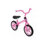 Chicco Balance Bike, First Bike for Kids with Puncture-Proof Tyres, Soft Non-Slip Paddle, Fully Adjustable, 2-5y, 25kg, Pink Arrow