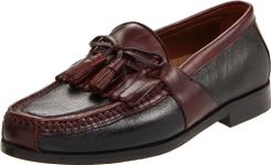 Johnston & Murphy Aragon II Mens Black Leather Loafers Shoes 7 UK