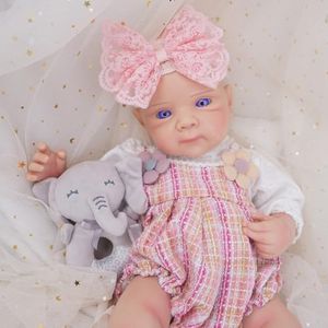 FemmeForm Special Edition, Girl 20 Inch, Full Silicone Baby Doll, Reborn Baby Dolls Silicone Full Body, Sleeping Position Newborn, Not Vinyl, with Gift Box