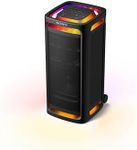 Sony ULT TOWER 9AC - Ultimate Bluetooth Party Speaker, Mains Powered, 2 x ULT POWER SOUND modes, X-Balanced Speaker, 360 Lighting & Sound, Karaoke Inputs - Black