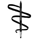 FACESCANADA Ultime Pro Intense Gel Kajal With Smudger & Sharpener - Black,1.2 G|24 Hr Long Stay|Waterproof & Smudgeproof|One Swipe Smooth Application|3-In-1 Kajal,Eyeliner,Smokey Eyeshadow,Matte