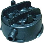 Korky Toilet Repair R528P2 Fill Valve Replacement Cap, Black, Pack of 2