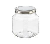 Anchor Hocking 85812R Storage Jar with Screw Cap, 1 Quart