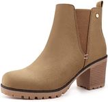 JABASIC Women Classic Suede Chelsea