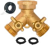 Morvat Heavy Duty Brass 2 way Y Spl