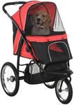 PawHut Dog Pram, Dog Stroller Jogge