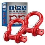 2 Pack- D Ring Shackles 3/4 INCH – 
