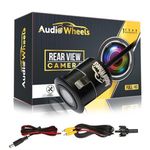Audio Wheels AHD 1080P Car Backup Camera - 170° Wide Angle, IP68 Waterproof and Night-Vision Compatible with Car Android Monitors - Enhance Your Driving Safety