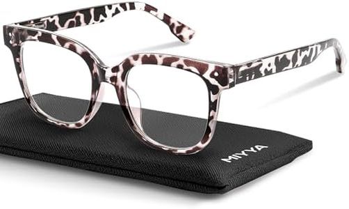 miyya Madison Avenue BL glasses Blue light glasses Leopard