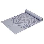 Gaiam Yoga Mat, Non Slip Exercise Mat for All Types of Yoga, Pilates and Floor Exercises, Thickness 5mm (24" x 68"), Wild Lilac Sundial (Wild Lilac Sundial)