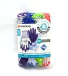 Gardena One Size Gardening Gloves, Latex Coating on a Polyester Lining - 12 Pairs (1 Pack)